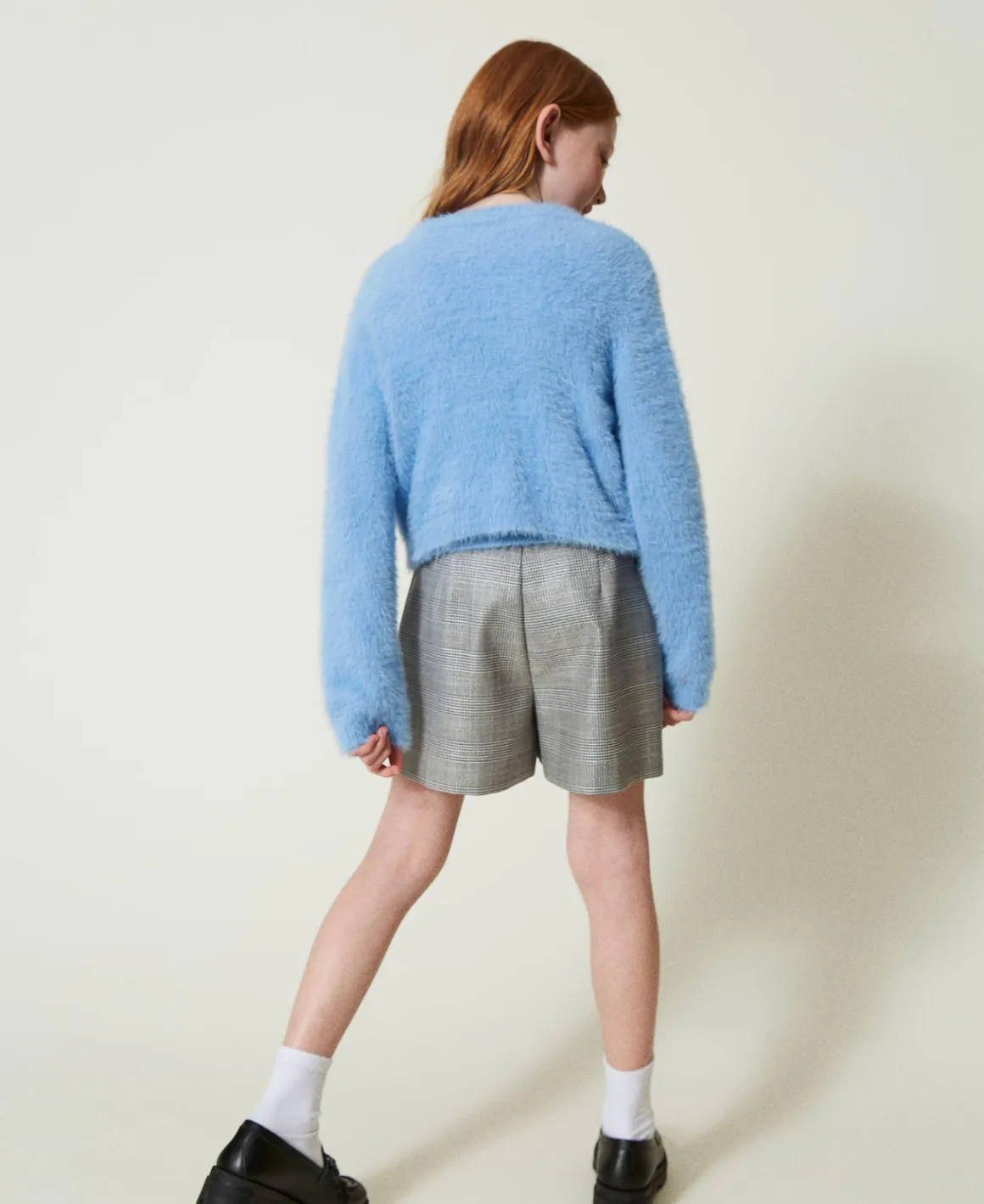 TWINSET Milano Shorts In Principe Di Galles | Pantaloni E Jeans