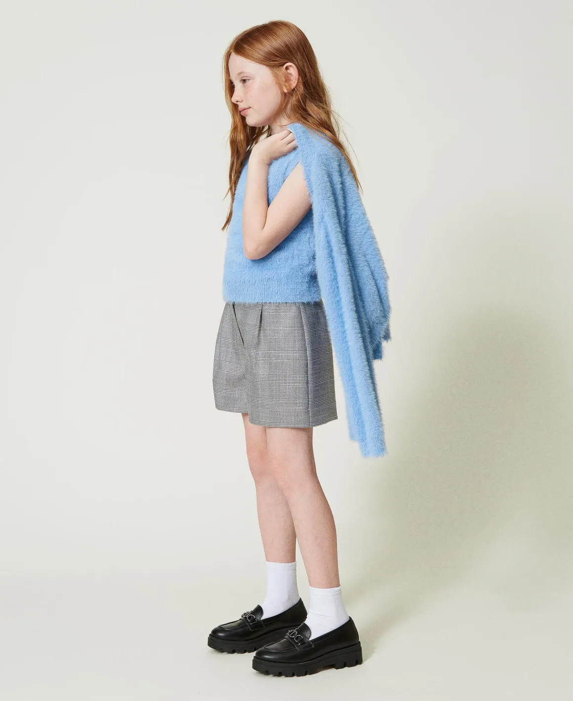 TWINSET Milano Shorts In Principe Di Galles | Pantaloni E Jeans