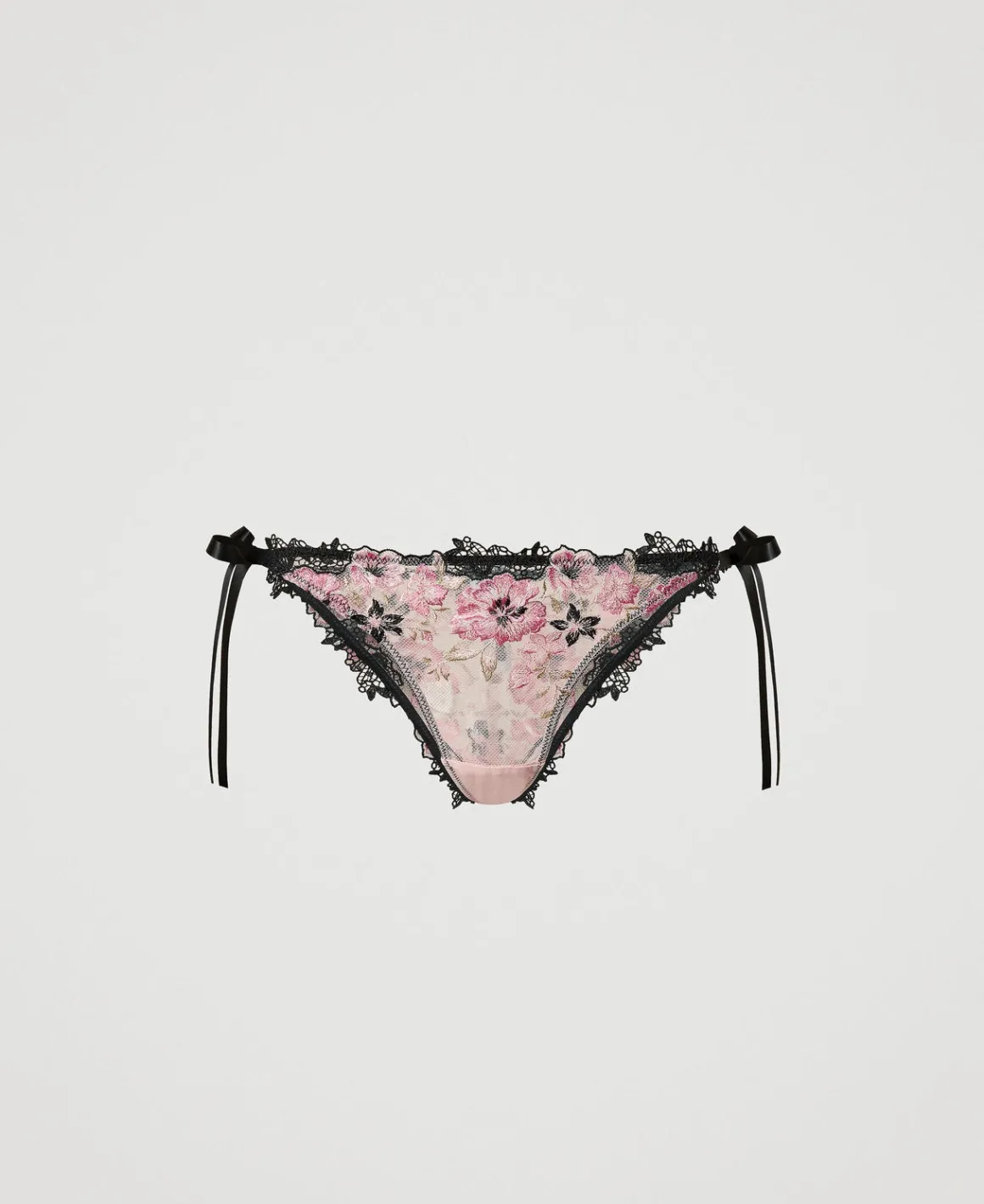 TWINSET Milano Slip Brasiliana In Tulle Con Fiocchi | Intimo E Nightwear