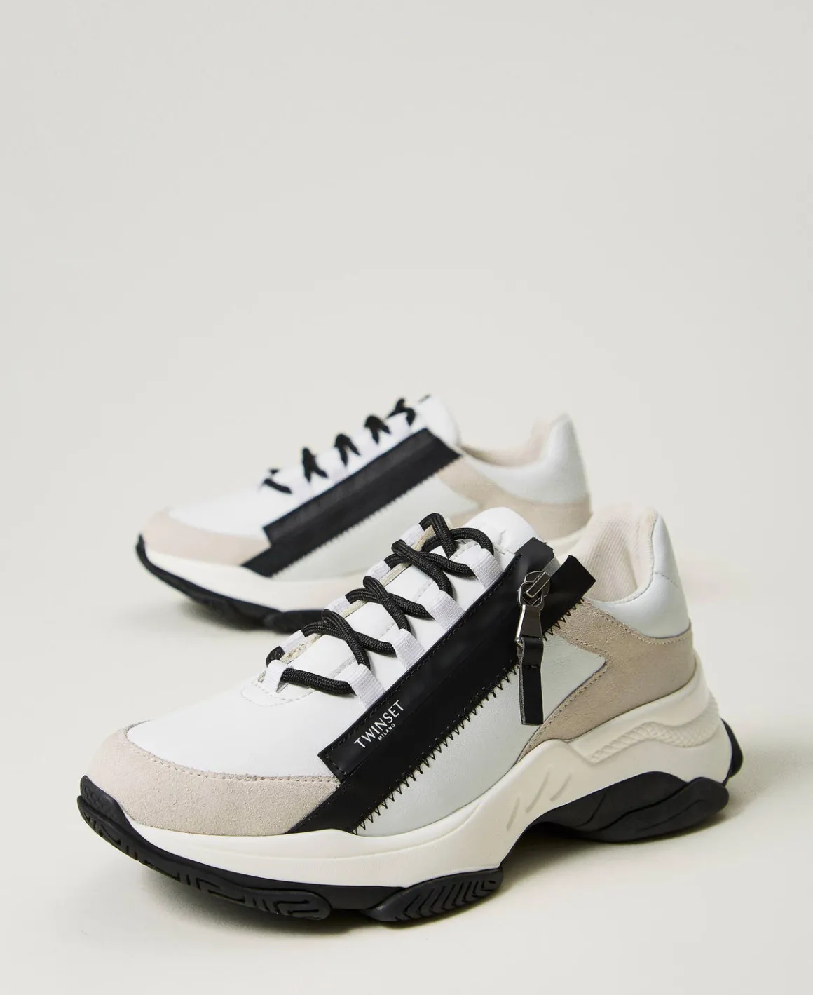 TWINSET Milano Sneakers Running Con Zip | Scarpe Basse | Sneakers