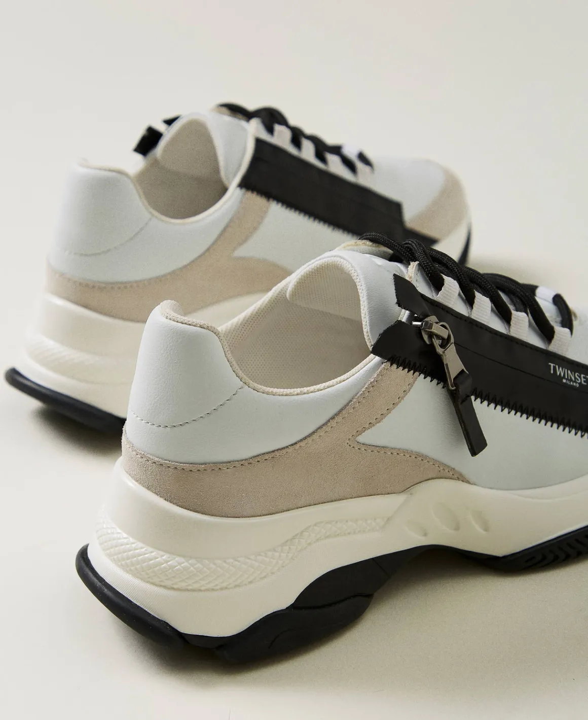 TWINSET Milano Sneakers Running Con Zip | Scarpe Basse | Sneakers