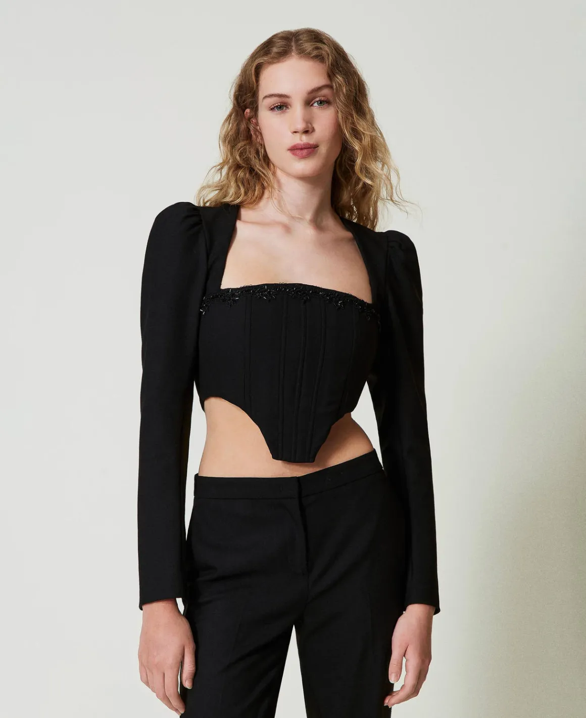 TWINSET Milano Top Bustier Con Ricamo | T-Shirt E Top