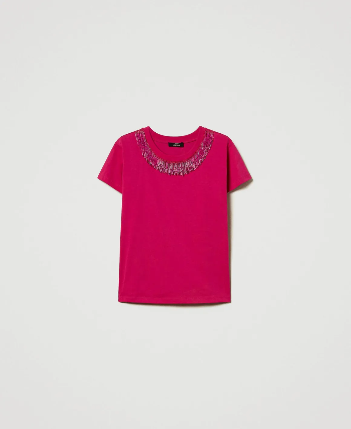 TWINSET Milano T-shirt Con Frange Ricamate | T-Shirt E Top