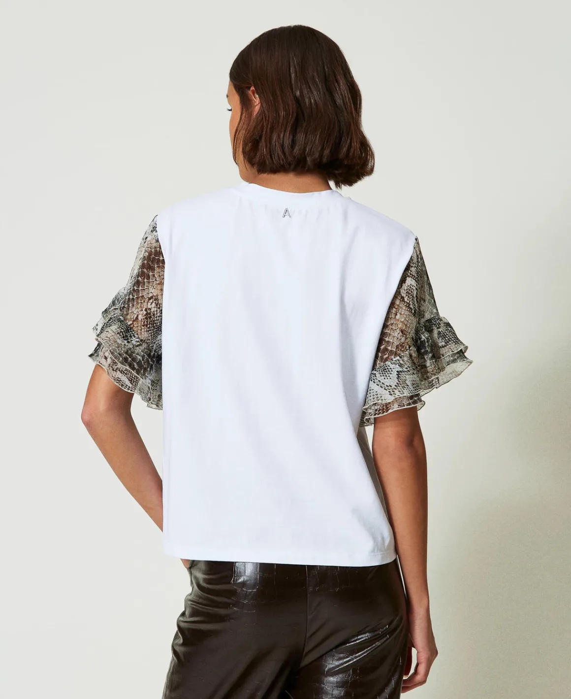 TWINSET Milano T-shirt Con Maniche A Stampa Snake | T-Shirt E Top
