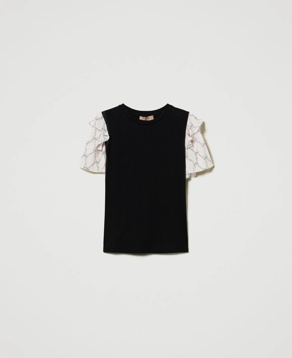TWINSET Milano T-shirt Con Maniche In Creponne | T-Shirt E Top