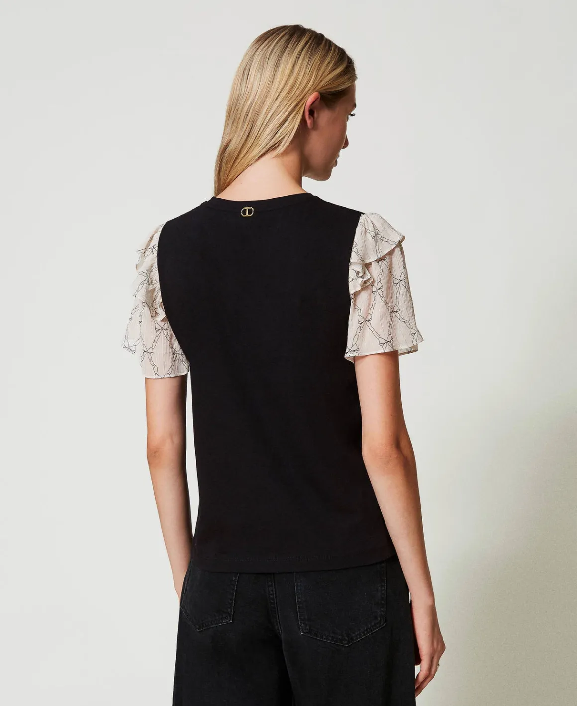 TWINSET Milano T-shirt Con Maniche In Creponne | T-Shirt E Top