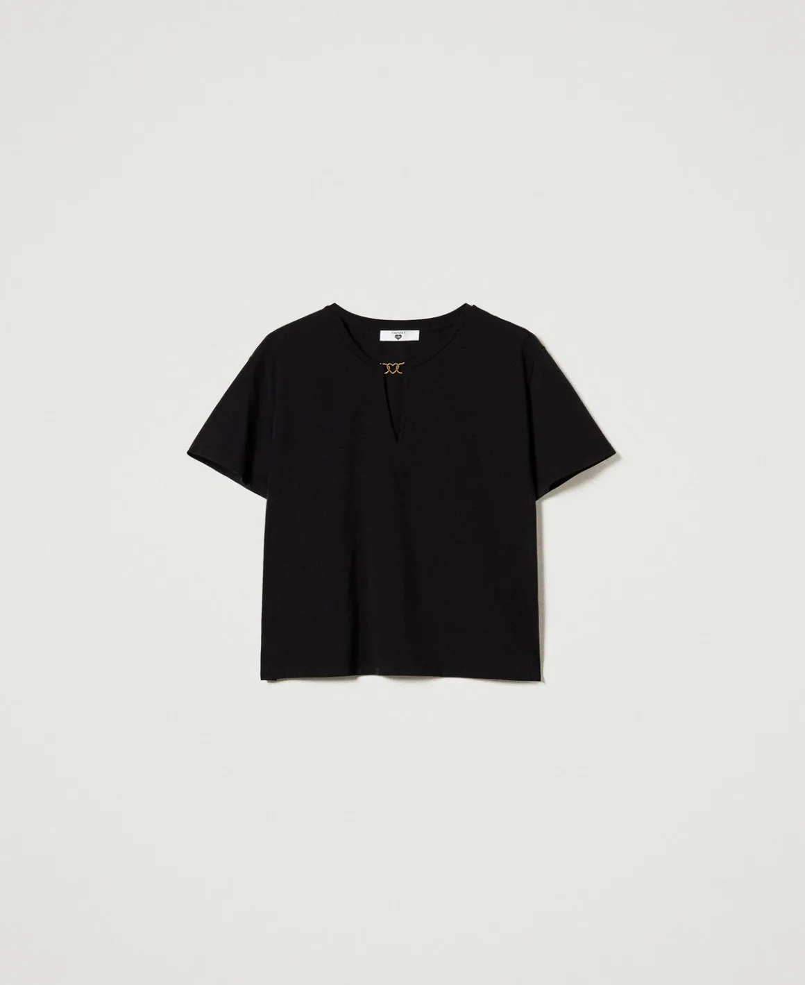 TWINSET Milano T-shirt Con Morsetto A Cuore | T-Shirt E Top