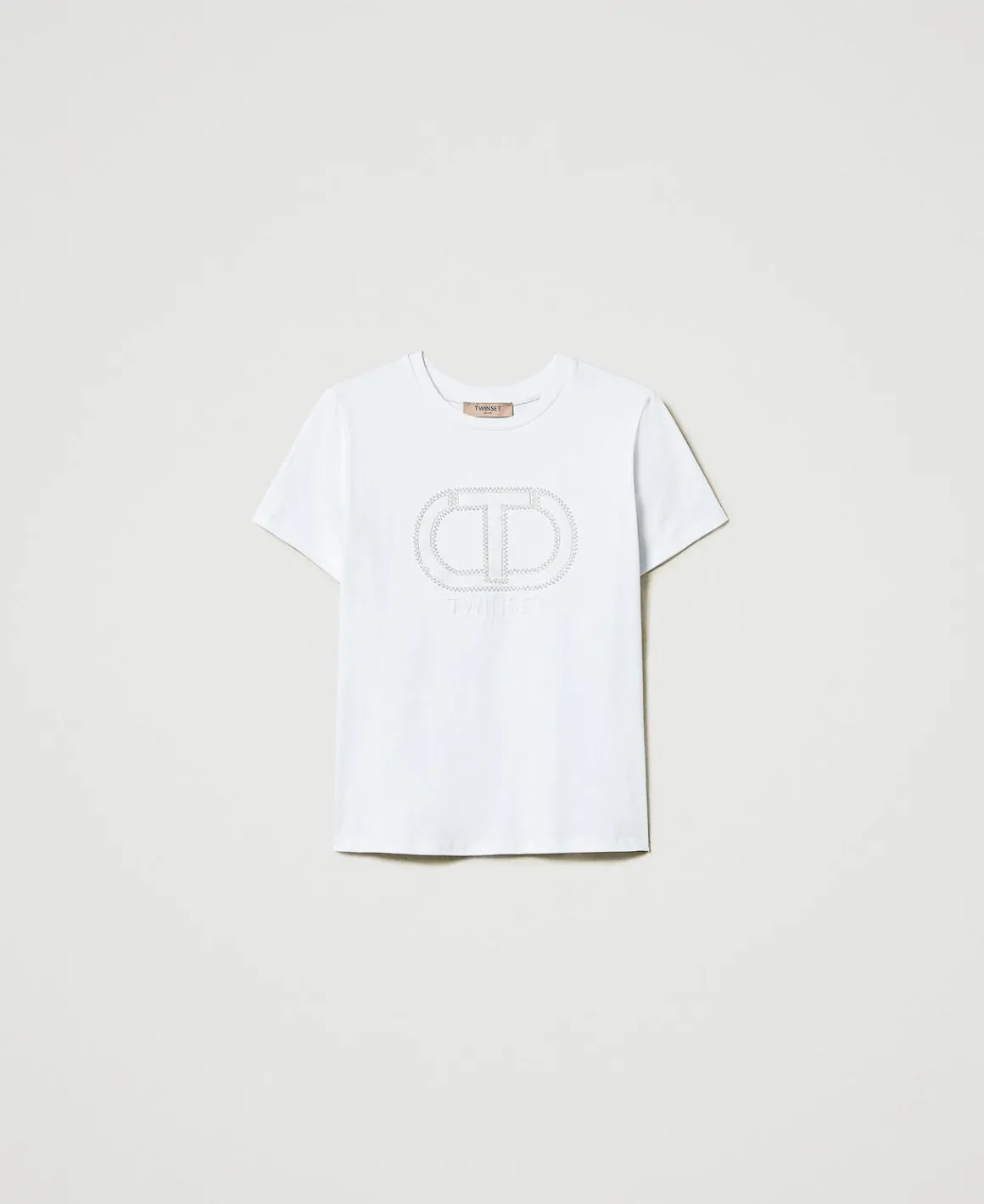 TWINSET Milano T-shirt Con Ricamo Logo Oval T | T-Shirt E Top