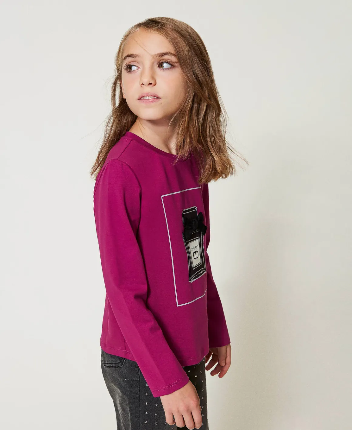 TWINSET Milano T-shirt Con Stampa E Glitter | T-Shirt E Top